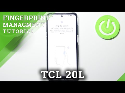 How to Unlock TCL 20L by Fingerprint – Set Up Screen Lock