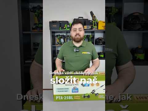 PROCRAFT PTA-25BL-1B akumulátorový vyžínač SET 1x aku + nabíjačka