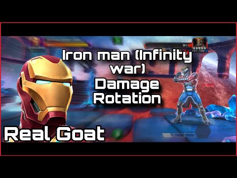 Iron man Infinity war |Damage Rotation guide| - Marvel Contest of Champions
