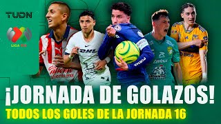 🔥⚽️ ¡La LLUVIA DE GOLES de la jornada 16! | CL2023 - Liga Mx | TUDN
