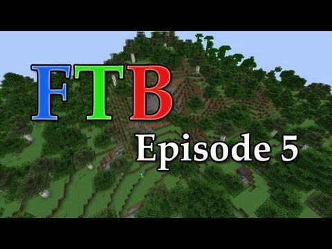 Minecraft: FTB Ep. 05 - Conversion to Feed the Beast!