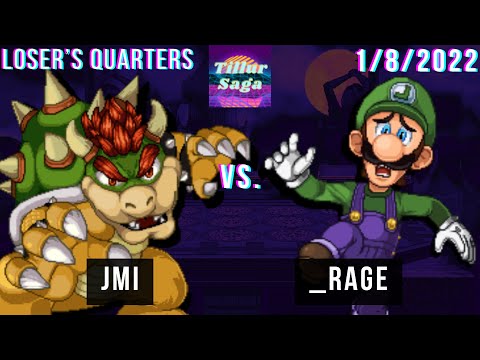 JMi (Bowser) vs. _Rage (Luigi) - Loser's Quarters - Tillur Saga