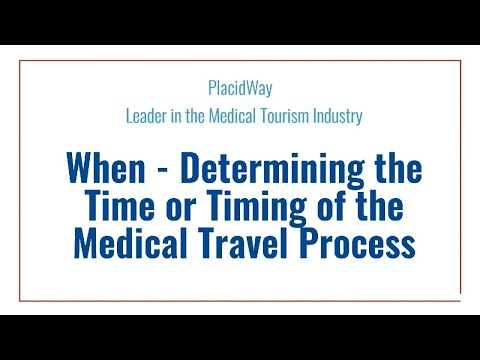 Timing Medical Tourism: 10 Essential When Questions