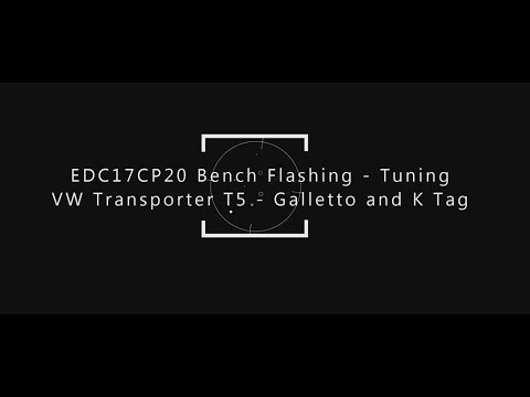 EDC17CP20 VW Transporter T5 TDI Tuning / Remap / On Bench in Boot mode