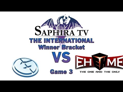 The International 5 - EG vs EHOME - WB SemiFinal - Game 3