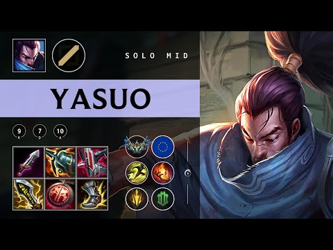Yasuo Mid vs Veigar - EUW Challenger Patch 25.24