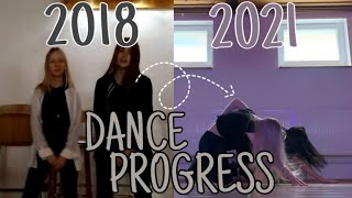 best friends 4 year dance progress [2018-2021]