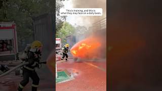 Download lagu Water Shield vs. Fire: Incredible Firefighter Tactics! #shortsfeed #firefightingheroes mp3