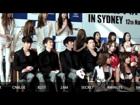 2011 KPOP Music Festival Press Conference P1