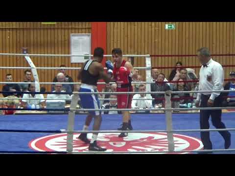 Boxen: Velardita Ricardo - Johnatal Woldu (Hessenmeisterschaft 2017 #37)