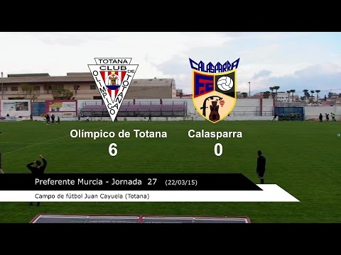 Olímpico Totana 6 - 0 Calasparra