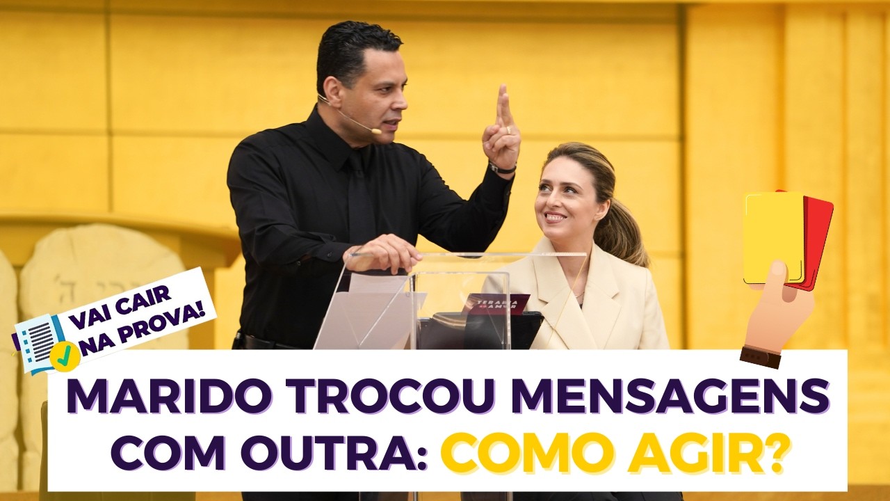 MARIDO TROCOU MENSAGENS COM OUTRA: COMO AGIR?