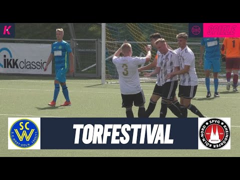 6 Tore in 23 Minuten | SC West Köln - Spvg Rheindörfer Nord (Testspiel)