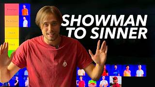 Ranking Tennis Players from Showman to Jannick Sinner