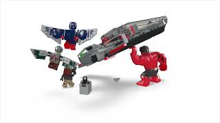 LEGO® Marvel 76292 Souboj: Kapitán Amerika vs. Red Hulk