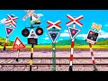 Railroad Crossing Searching For Missing Parts Jernbaneoverskæring