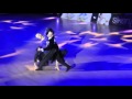 How to Dance Foxtrot three fallaway 1 from PD Donatas Vezelis  Lina Chatkeviciute in slow motion