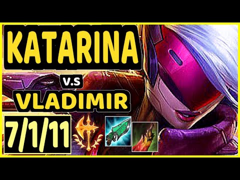 KATEVOLVED (KATARINA) vs VLADIMIR - 7/1/11 KDA MID CHALLENGER GAMEPLAY - NA