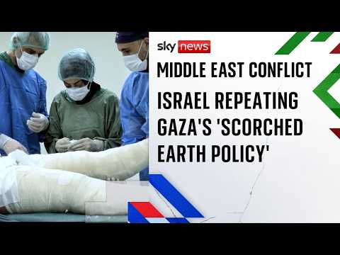 Lebanon doctors say Israel is repeating Gaza's 'scorched earth policy'