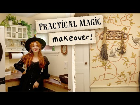 A "Practical Magic" Laundry Room Makeover! ✨