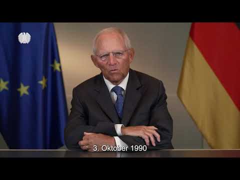 Grußwort Dr. Wolfgang Schäuble zur EinheitsEXPO 2021