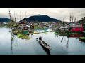 Kashmir Village Life Of Dal Lake Srinagar Floating Village And Market