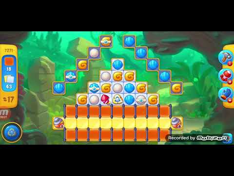fishdom gameplay / level 7271 / It is like the ads? / thank you 피쉬돔 / 모바일 게임 / 중독성 있는 게임 / 구독 좋아요
