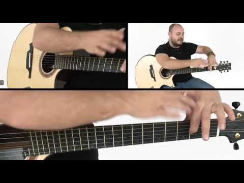 How to Play "Drifting" - Chorus Breakdown - Andy McKee Guitar Lesson
