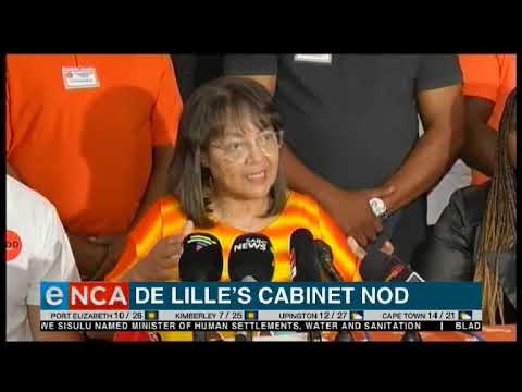 De Lille's cabinet nod