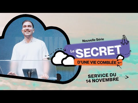 Le secret d'une vie comblée | Pasteur Benjamin Carbone