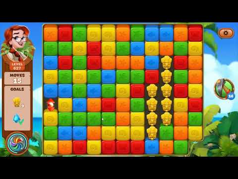 Lost Island Blast Adventure Level 627 - No Boosters