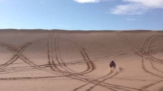 Canam Xmr playing at the dunes