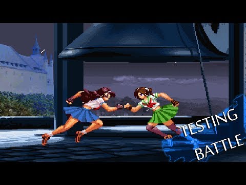 [Testing Battle] Athena Asamiya VS Asuka