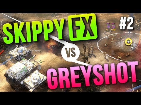 SKIPPYFX vs GREYSHOT #2: Send Everything Middle! — Full Match of Company of Heroes 2