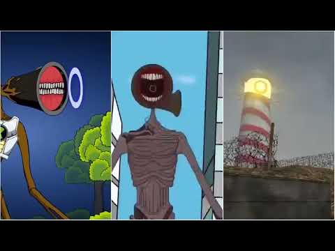 LIGHTHOUSE MONSTER HUNTS ME Meme Coffin Dance SIREN HEAD AND LIGHT_HED Astronomia Coffin Dance Song