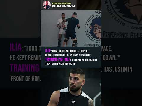 This Happened in Ilia’s Sparring 🔥 #ufc