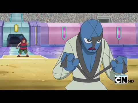 [Pokemon Battle]-Ash's Leavanny Vs. Stephan's Sawk