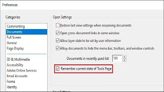 How Do You Stop Adobe Reader DC’s Sidebar From Opening by Default?