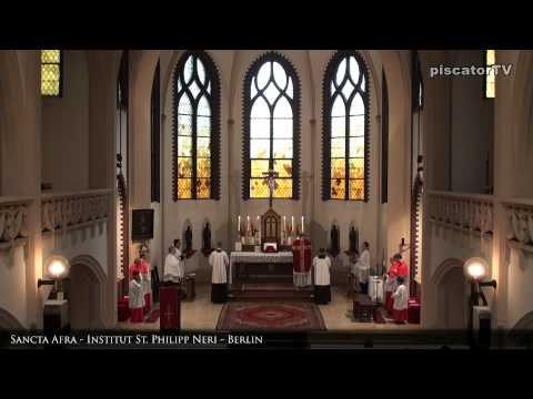 Sancta Afra 16 Postcommunio - Traditional Latin Mass