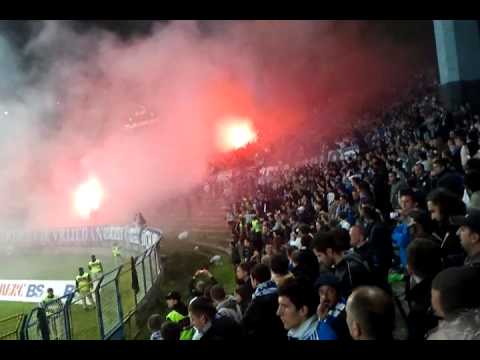 Zeljeznicar - Sarajevo 101 DERBI (bakljada Manijaka)
