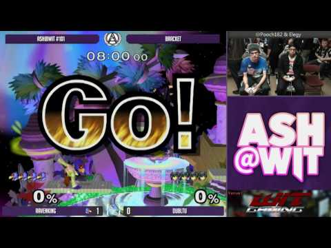 Ravenking (Falco) vs Dubltu (Falco) - ASH@WIT #101 Melee Bracket