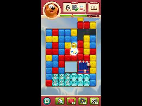 Toon Blast Level 2984 - NO BOOSTERS 🐻🐺🐱 | SKILLGAMING ✔️