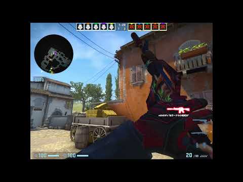 CSGO POV G2 jks (22/14) vs fnatic (inferno) @ ESL Pro League Season 17