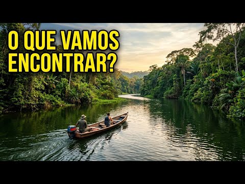 DESCEMOS UM RIO EM BUSCA DE ANIMAIS SELVAGENS — OLHA O QUE ENCONTRAMOS!