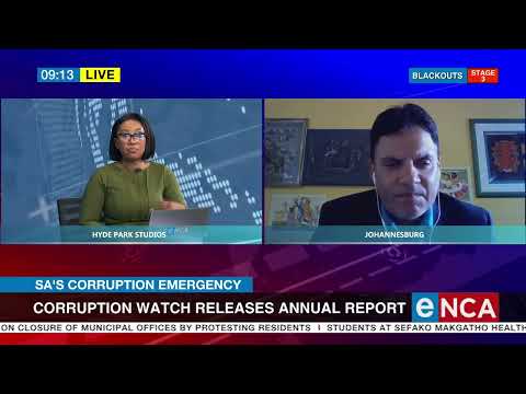 Discussion Corruption Watch releases annual report