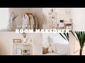 aesthetic room makeover + shopee haul 🤍 (back to my old college bedroom) ☁️ philippines