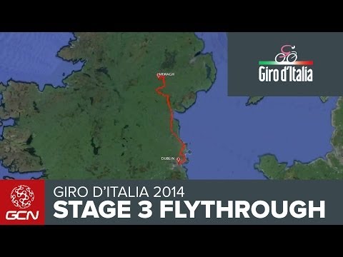 Giro d'Italia 2014 Stage 3 Fly Through