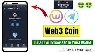 how to swap web3 coin?! how to swap web3 coin in trust wallet? how to exchange web3 coin?