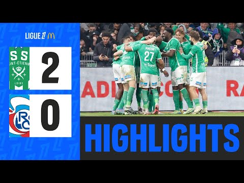 AS SAINT-ÉTIENNE - RC STRASBOURG ALSACE (2-0) - Week 10 - Ligue 1 McDonald's 24/25