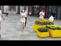 Chengdu China Walk Street Fashion Nightlife Tik Tok Weekend Big Boobs 2